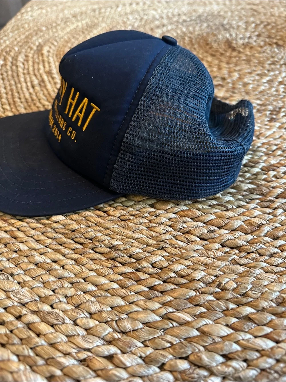 Sendero Provisions Co. Navy 'Cowboy Hat' Trucker Cap
